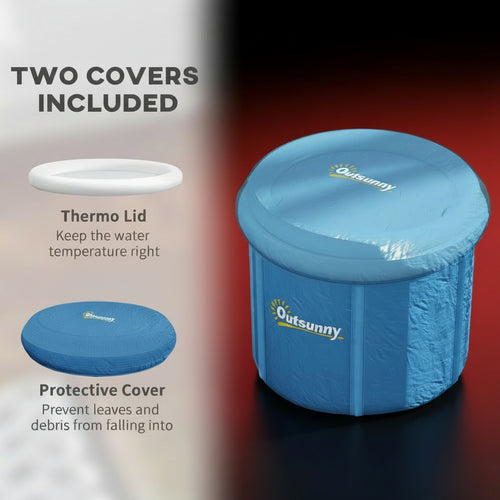 Portable Cold Plunge - Arctic Blue