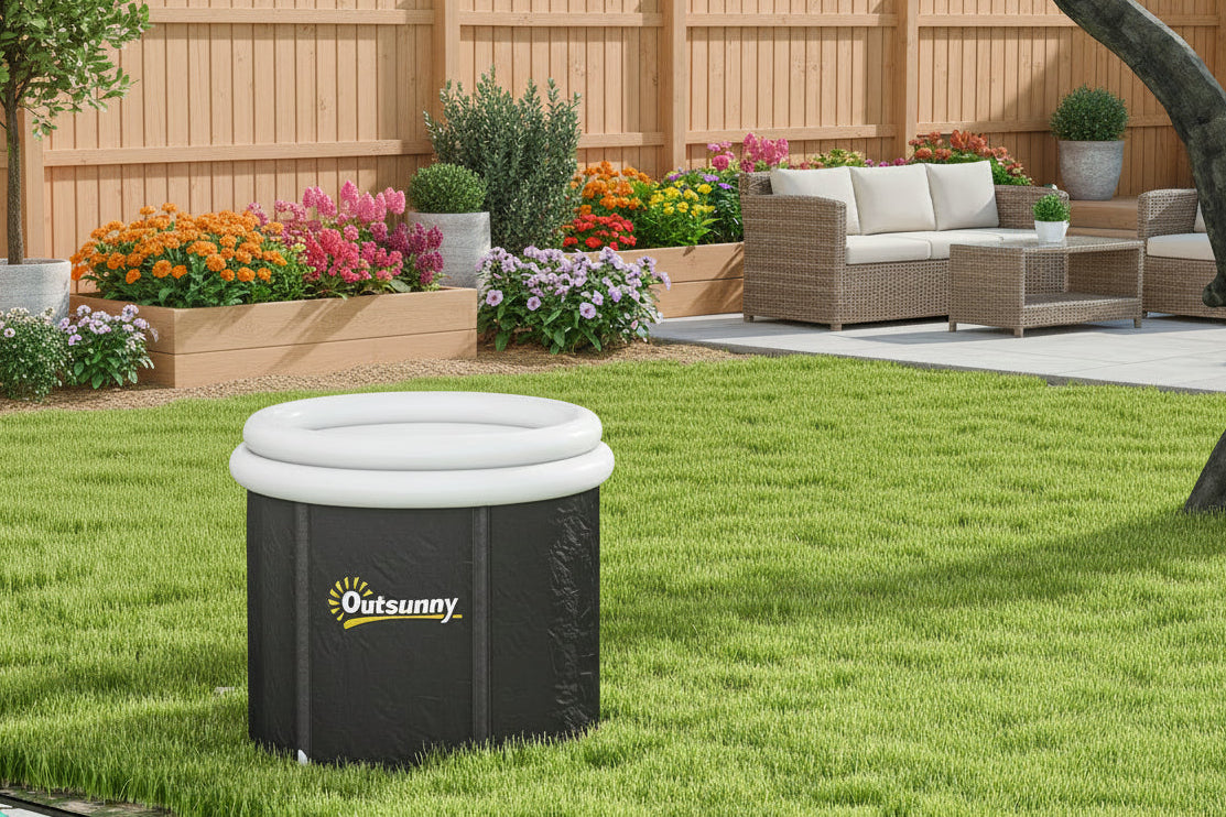 Portable Cold Plunge - Arctic Black